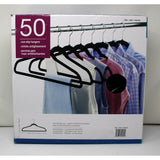 Flocked Hangers, 50-pack